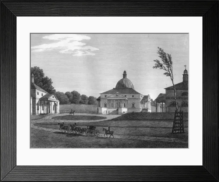 Framed Print : Mereworth Castle, Mereworth, Kent Framed Print : Mereworth Castle, Mereworth, Kent