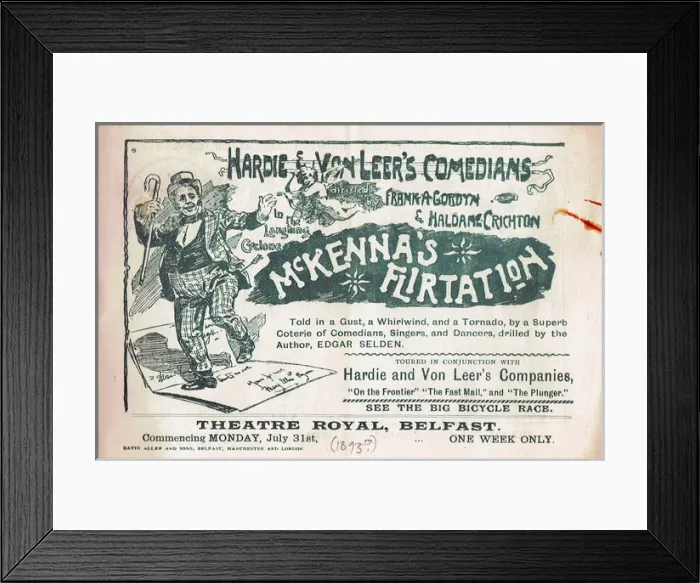 Framed Print : McKennas Flirtation by Edgar Selden Framed Print : McKennas Flirtation by Edgar Selden