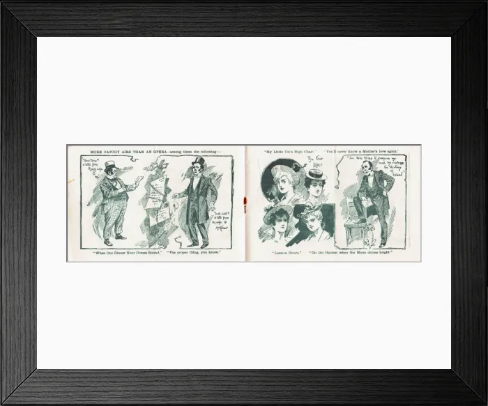 Framed Print : McKennas Flirtation by Edgar Selden Framed Print : McKennas Flirtation by Edgar Selden