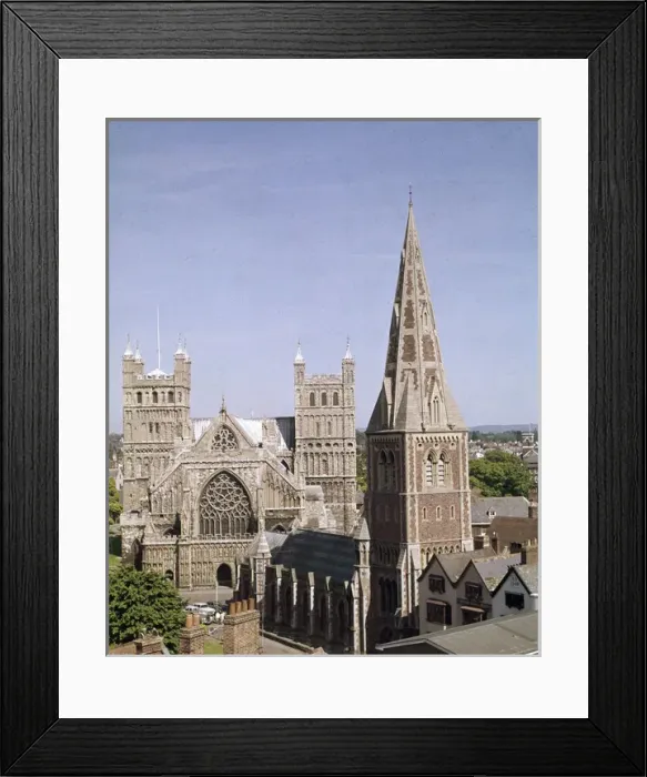 Framed Print : Cathedral Church of St Peter, Exeter, Devon Framed Print : Cathedral Church of St Peter, Exeter, Devon