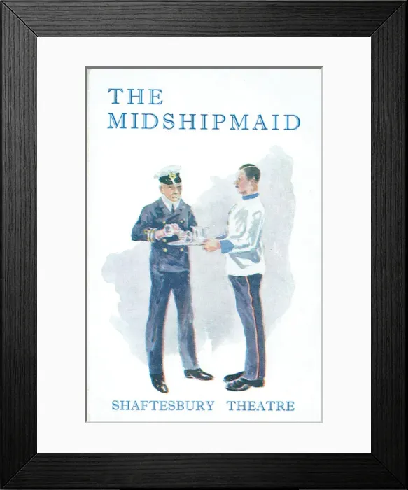 Framed Print : The Midshipmaid by Ian Hay and Stephen King-Hall Framed Print : The Midshipmaid by Ian Hay and Stephen King-Hall