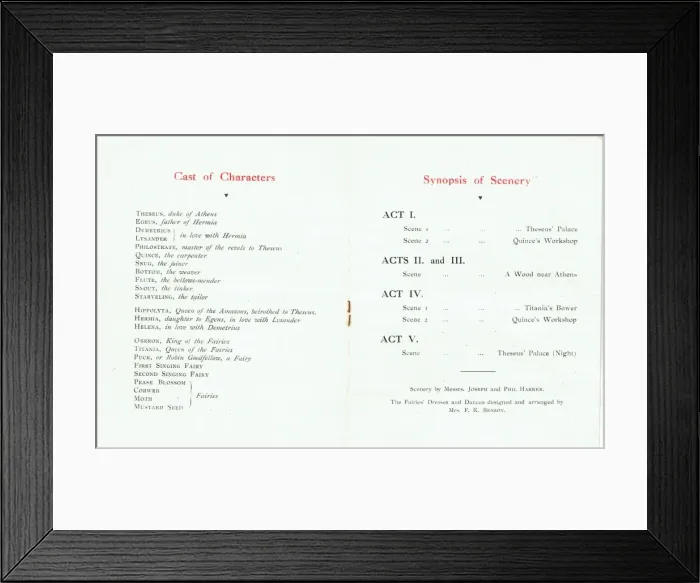 Framed Print : A Midsummer-Nights Dream by William Shakespeare Framed Print : A Midsummer-Nights Dream by William Shakespeare