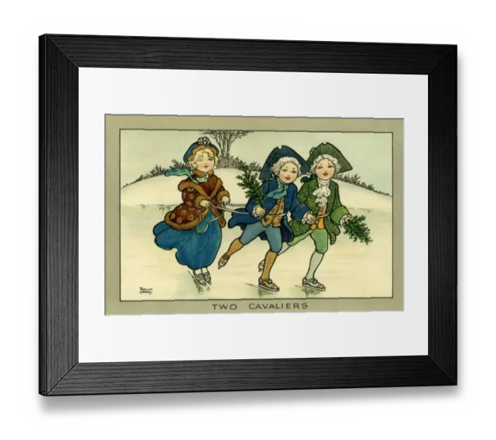 Framed Print : Two cavaliers Framed Print : Two cavaliers