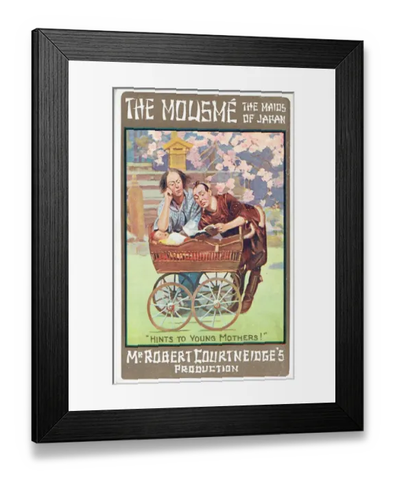 Framed Print : The Mousme The Maids Of Japan by Robert Courtneidge Framed Print : The Mousme The Maids Of Japan by Robert Courtneidge