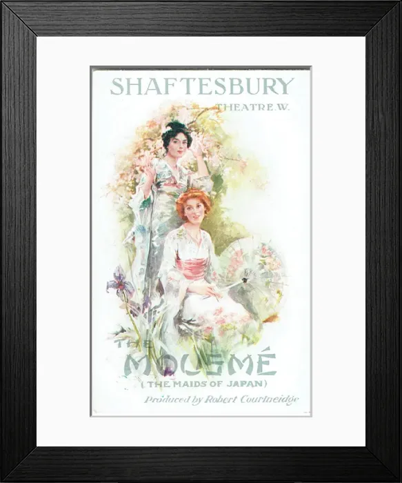 Framed Print : The Mousme The Maids Of Japan by Robert Courtneidge Framed Print : The Mousme The Maids Of Japan by Robert Courtneidge