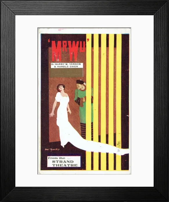 Framed Print : Mr Wu by H M Vernon and Harold Owen Framed Print : Mr Wu by H M Vernon and Harold Owen