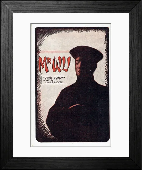 Framed Print : Mr Wu by H M Vernon and Harold Owen Framed Print : Mr Wu by H M Vernon and Harold Owen