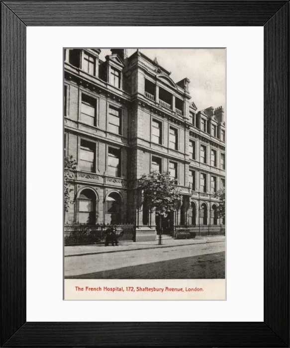 Framed Print : The French Hospital, 172 Shaftesbury Avenue, London Framed Print : The French Hospital, 172 Shaftesbury Avenue, London
