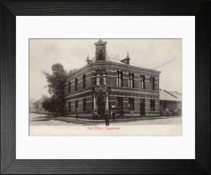 Framed Print : Jeppestown, Johannesburg suburb, South Africa - Post Office Framed Print : Jeppestown, Johannesburg suburb, South Africa - Post Office