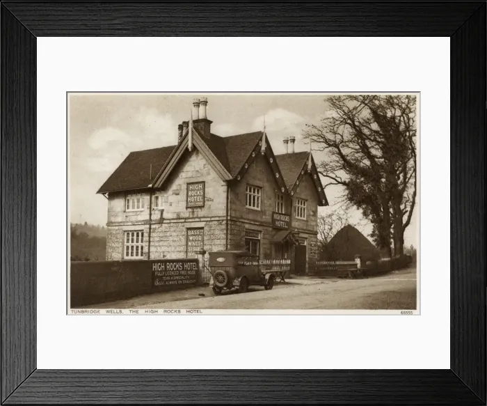 Framed Print : Tunbridge Wells - The High Rocks Hotel Framed Print : Tunbridge Wells - The High Rocks Hotel