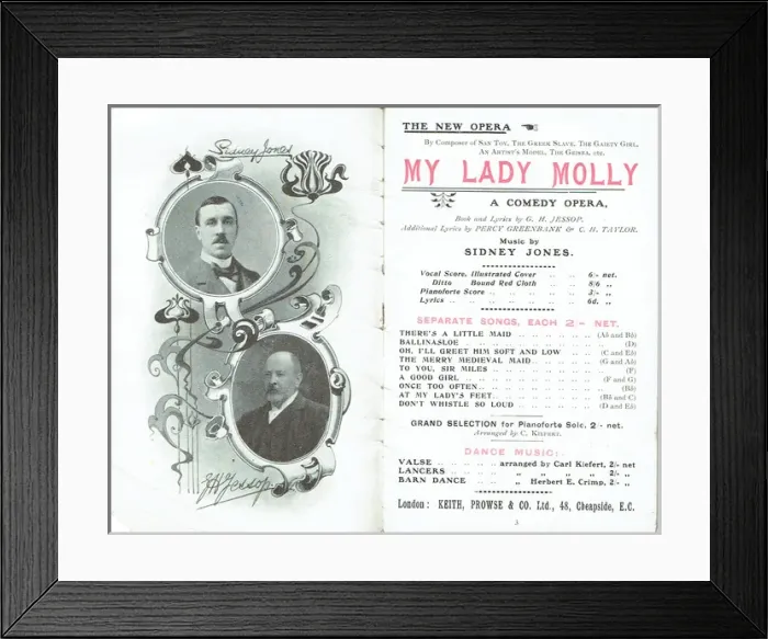 Framed Print : My Lady Molly by George H Jessop Framed Print : My Lady Molly by George H Jessop