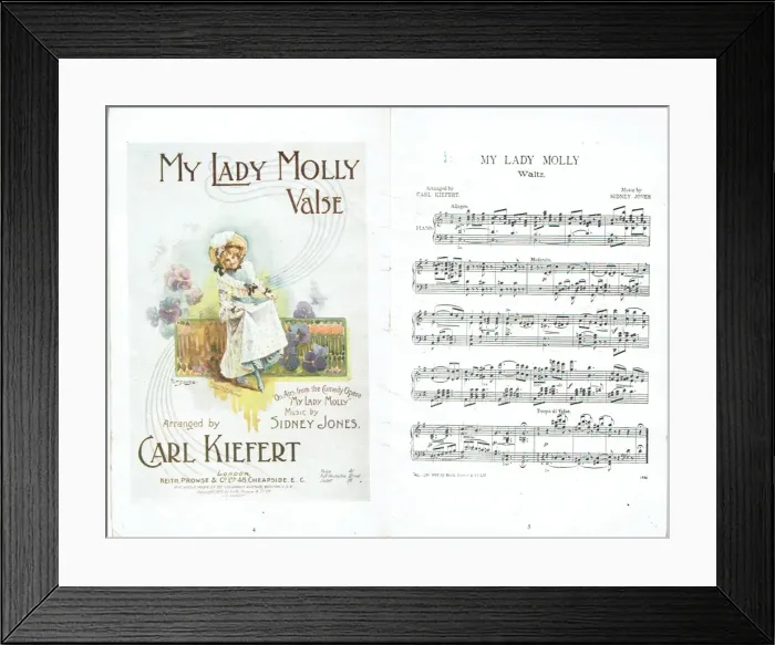 Framed Print : My Lady Molly by George H Jessop Framed Print : My Lady Molly by George H Jessop