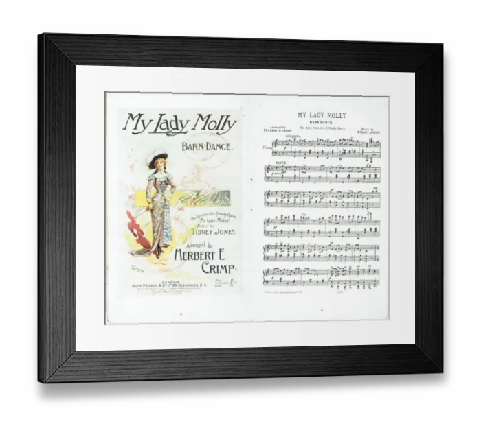 Framed Print : My Lady Molly by George H Jessop Framed Print : My Lady Molly by George H Jessop