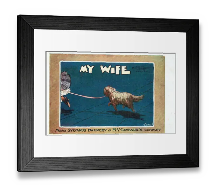 Framed Print : My Wife by Michael Morton