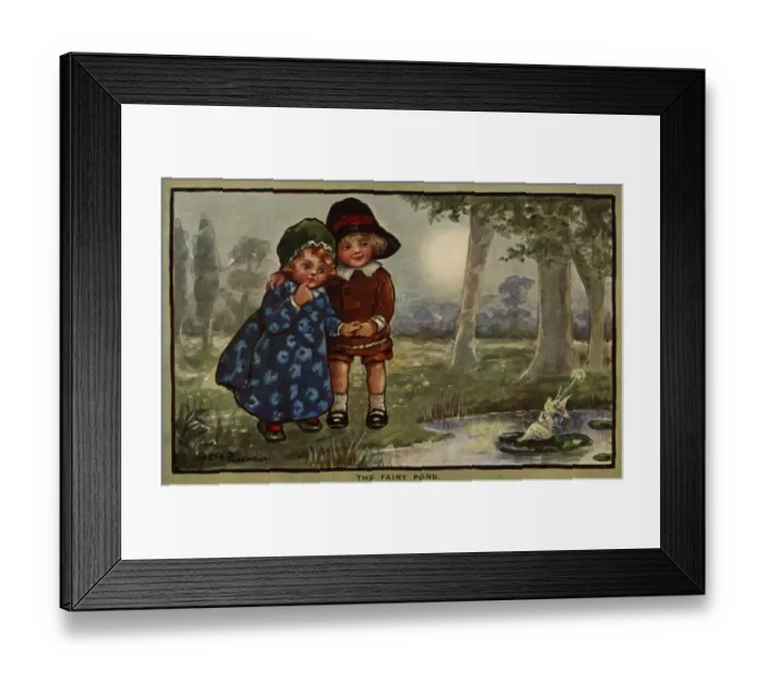 Framed Print : The fairy pond Framed Print : The fairy pond