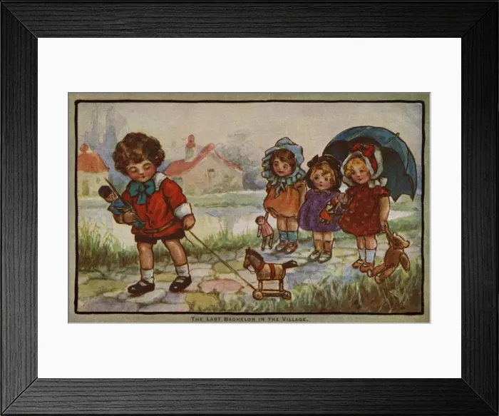 Framed Print : The last bachelor in the village Framed Print : The last bachelor in the village