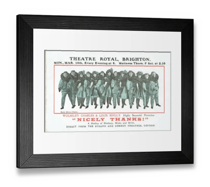 Framed Print : Nicely Thanks Framed Print : Nicely Thanks