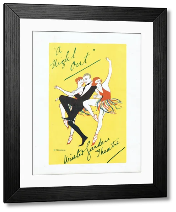 Framed Print : A Night Out by George Grossmith and Arthur Miller Framed Print : A Night Out by George Grossmith and Arthur Miller