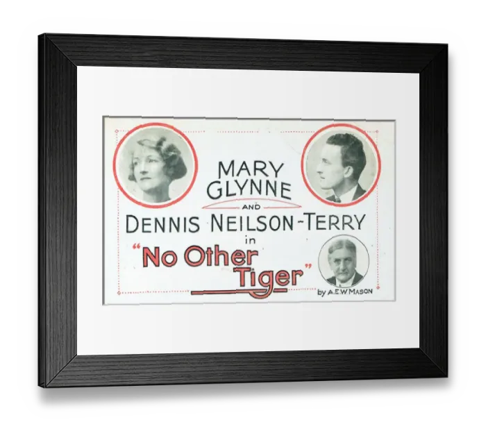 Framed Print : No Other Tiger by A E W Mason Framed Print : No Other Tiger by A E W Mason