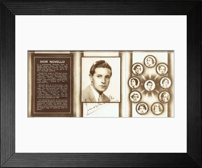 Framed Print : Ivor Novello Framed Print : Ivor Novello