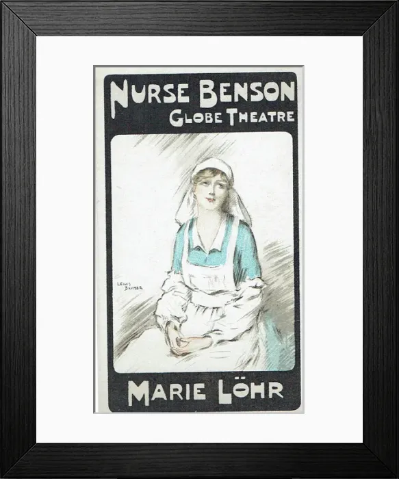 Framed Print : Nurse Benson by R Carlton and Justin Huntly-McCathy Framed Print : Nurse Benson by R Carlton and Justin Huntly-McCathy