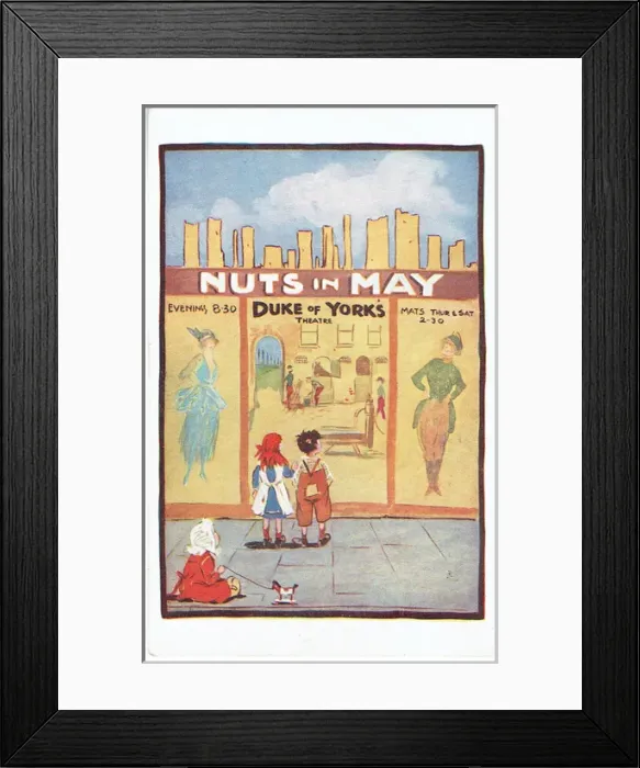 Framed Print : Nuts in May adapted by E Lawrence Prentice Framed Print : Nuts in May adapted by E Lawrence Prentice