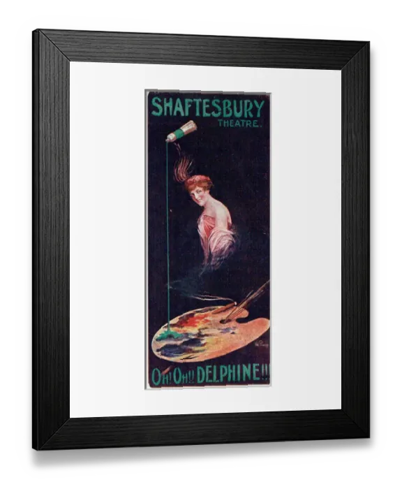 Framed Print : Oh! Oh! Delphine by C Ms McLellan Framed Print : Oh! Oh! Delphine by C Ms McLellan
