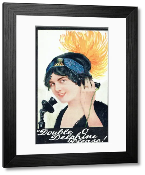 Framed Print : Oh! Oh! Delphine by C Ms McLellan Framed Print : Oh! Oh! Delphine by C Ms McLellan