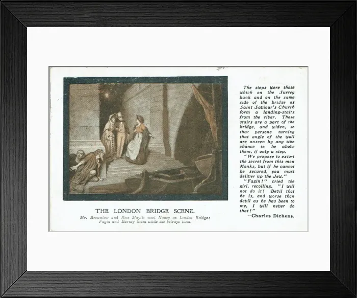 Framed Print : Oliver Twist by J Comyns Carr Framed Print : Oliver Twist by J Comyns Carr