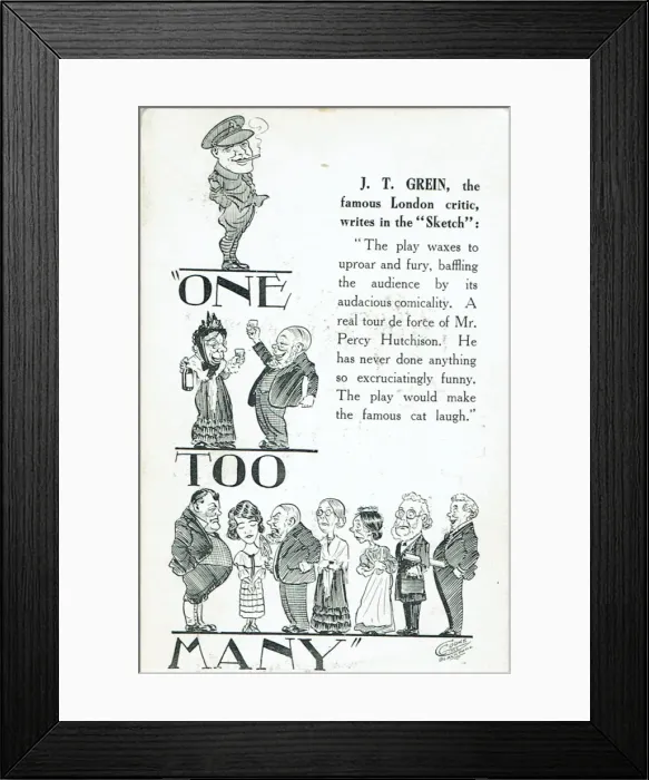 Framed Print : One Too Many by R C Carton Framed Print : One Too Many by R C Carton
