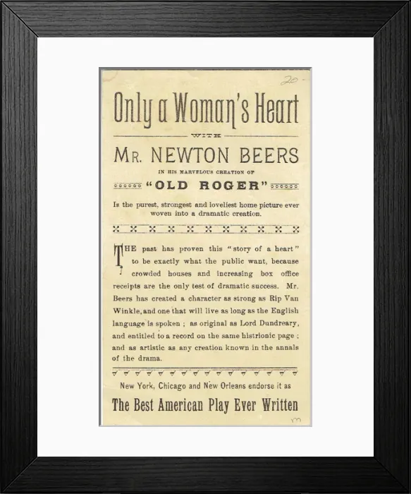 Framed Print : Only A Womans Heart Framed Print : Only A Womans Heart