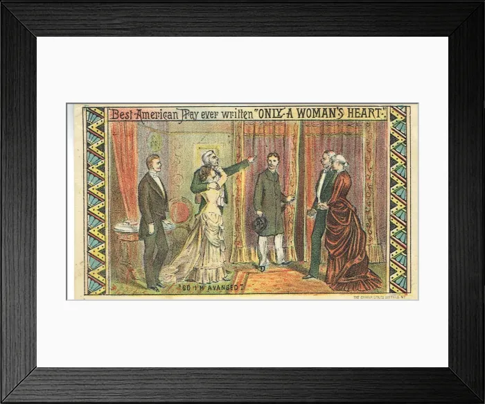 Framed Print : Only A Womans Heart Framed Print : Only A Womans Heart