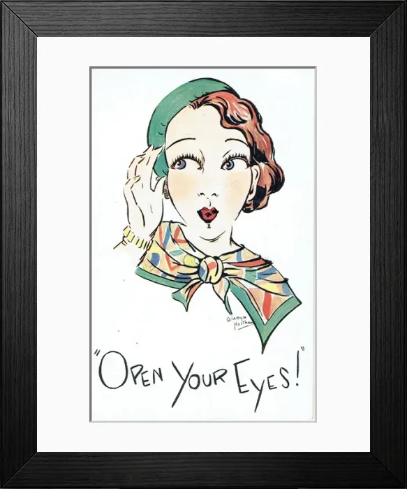 Framed Print : Open Your Eyes by Frederick Jackson Framed Print : Open Your Eyes by Frederick Jackson