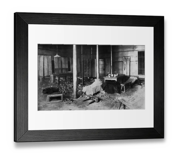 Framed Print : Police barracks sacked by revolutionaries, Russia Framed Print : Police barracks sacked by revolutionaries, Russia