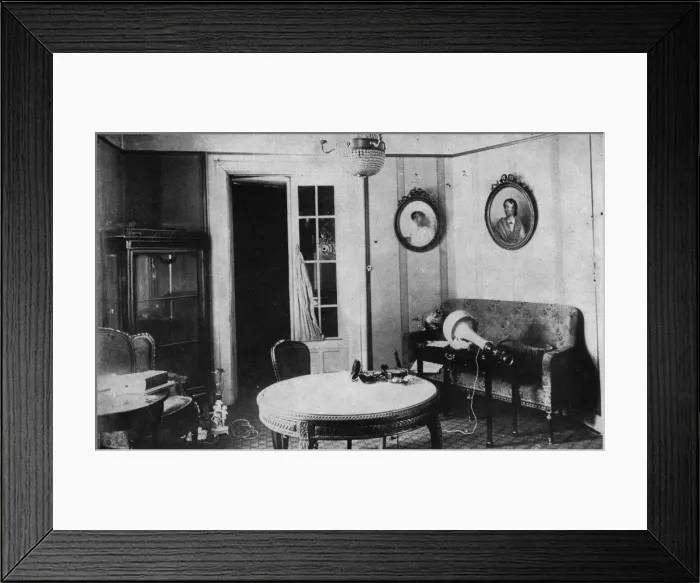 Framed Print : Hotel Astoria after sacking, Petrograd, Russia Framed Print : Hotel Astoria after sacking, Petrograd, Russia
