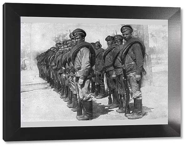 Russian soldiers, Russia, WW1