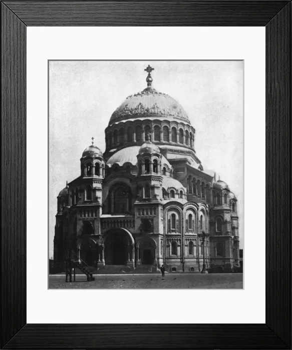 Framed Print : Naval Cathedral of St Nicholas, Kronstadt, Russia Framed Print : Naval Cathedral of St Nicholas, Kronstadt, Russia