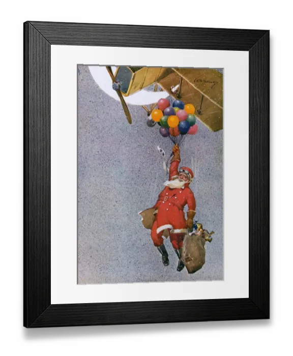 Framed Print : How King Christmas Comes by C. E. Bernard Framed Print : How King Christmas Comes by C. E. Bernard