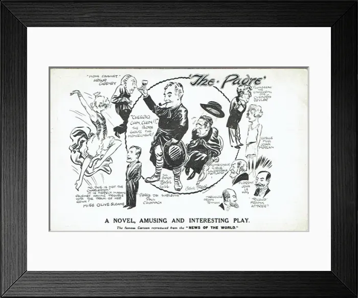 Framed Print : The Padre by Jose G Levy Framed Print : The Padre by Jose G Levy