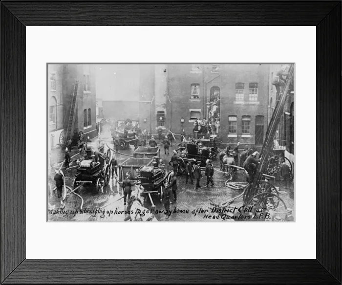 Framed Print : London Fire Brigade, Southwark HQ, London Framed Print : London Fire Brigade, Southwark HQ, London