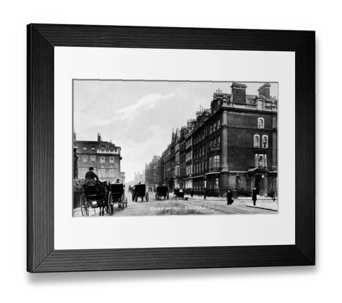 Framed Print : Cavendish Square, London Framed Print : Cavendish Square, London