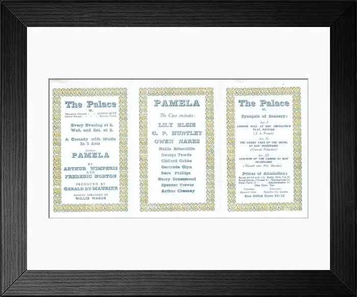 Framed Print : Pamela by Arthur Wimperis and Frederick Norton Framed Print : Pamela by Arthur Wimperis and Frederick Norton