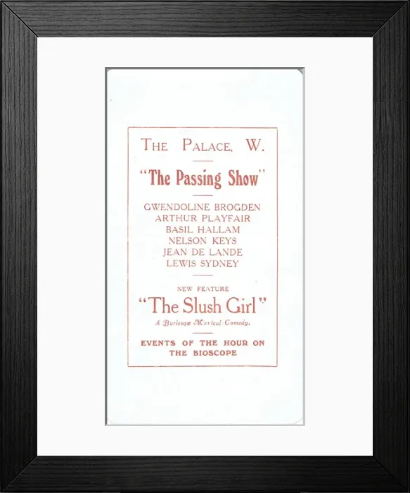 Framed Print : The Passing Show revue by Arthur Wimperis Framed Print : The Passing Show revue by Arthur Wimperis