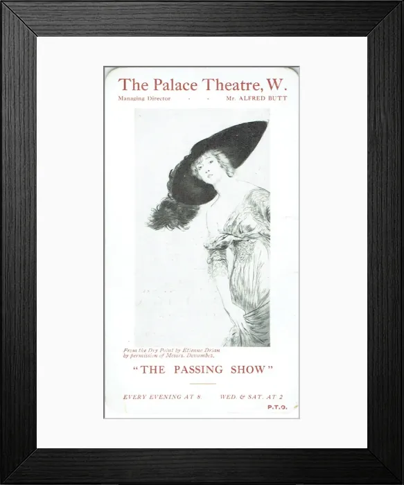 Framed Print : The Passing Show revue by Arthur Wimperis Framed Print : The Passing Show revue by Arthur Wimperis