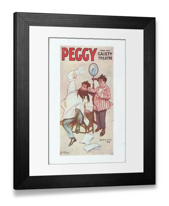 Framed Print : Peggy by George Grossmith Framed Print : Peggy by George Grossmith