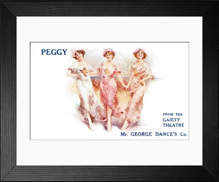 Framed Print : Peggy by George Grossmith Framed Print : Peggy by George Grossmith