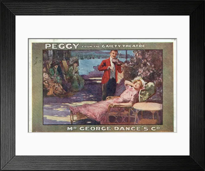 Framed Print : Peggy by George Grossmith Framed Print : Peggy by George Grossmith