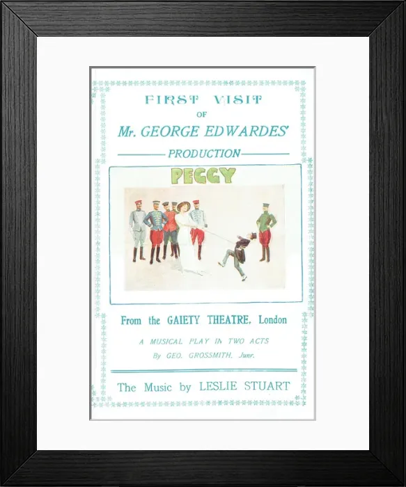 Framed Print : Peggy by George Grossmith Framed Print : Peggy by George Grossmith