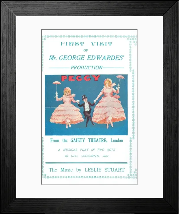 Framed Print : Peggy by George Grossmith Framed Print : Peggy by George Grossmith