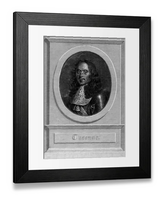 Framed Print : Henri de la Tour d Auvergene vicomte Turenne Framed Print : Henri de la Tour d Auvergene vicomte Turenne